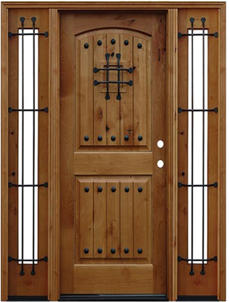 heavy steel security doors